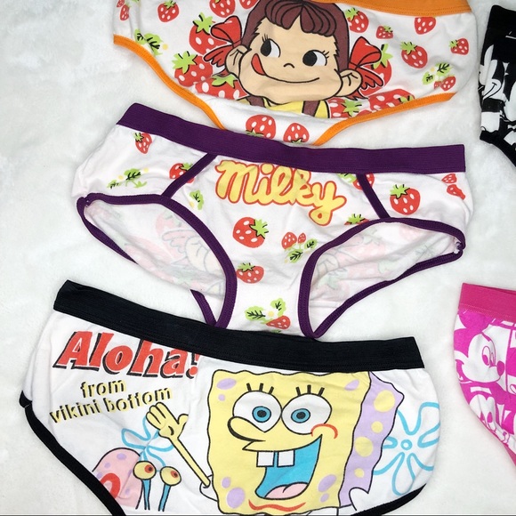 NWT Panties Girls Underwear Catoon Designers XS - Picture 5 of 8
